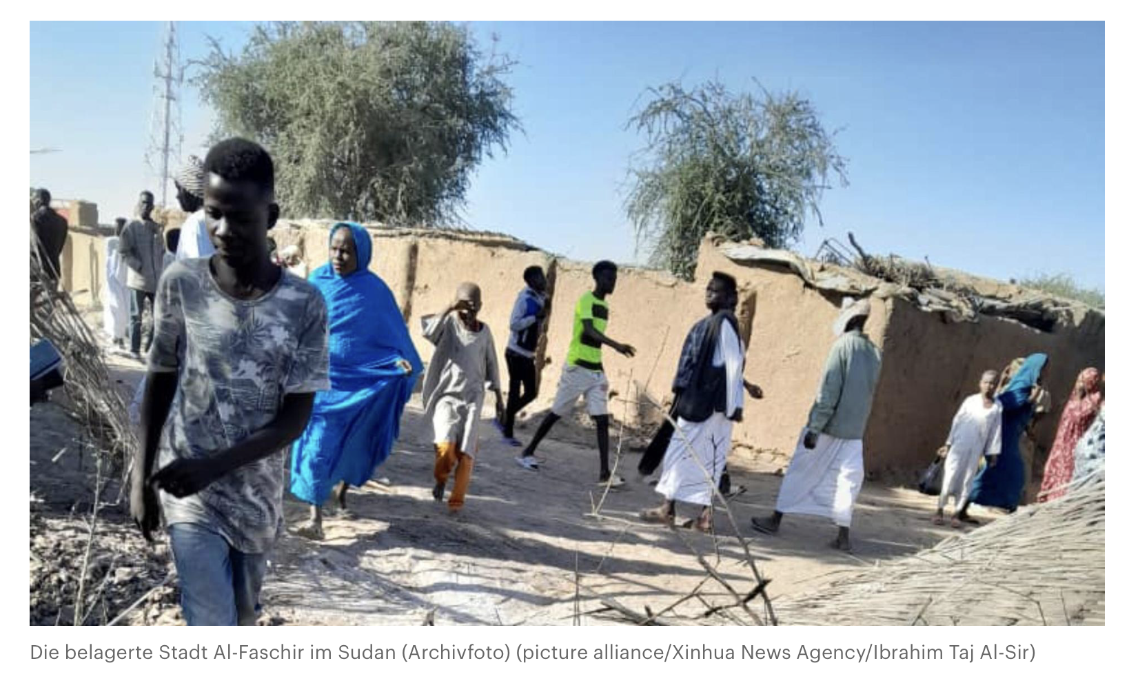 Sudan - UNO verurteilt RSF-Miliz für vorsätzliche Tötungen von Zivilisten und ethnisch motivierte Gewalt